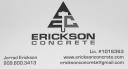 Erickson Concrete logo